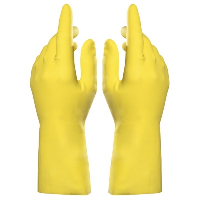 Mapa Vital 124 Chemical-Resistant Janitorial Latex Gauntlet Gloves